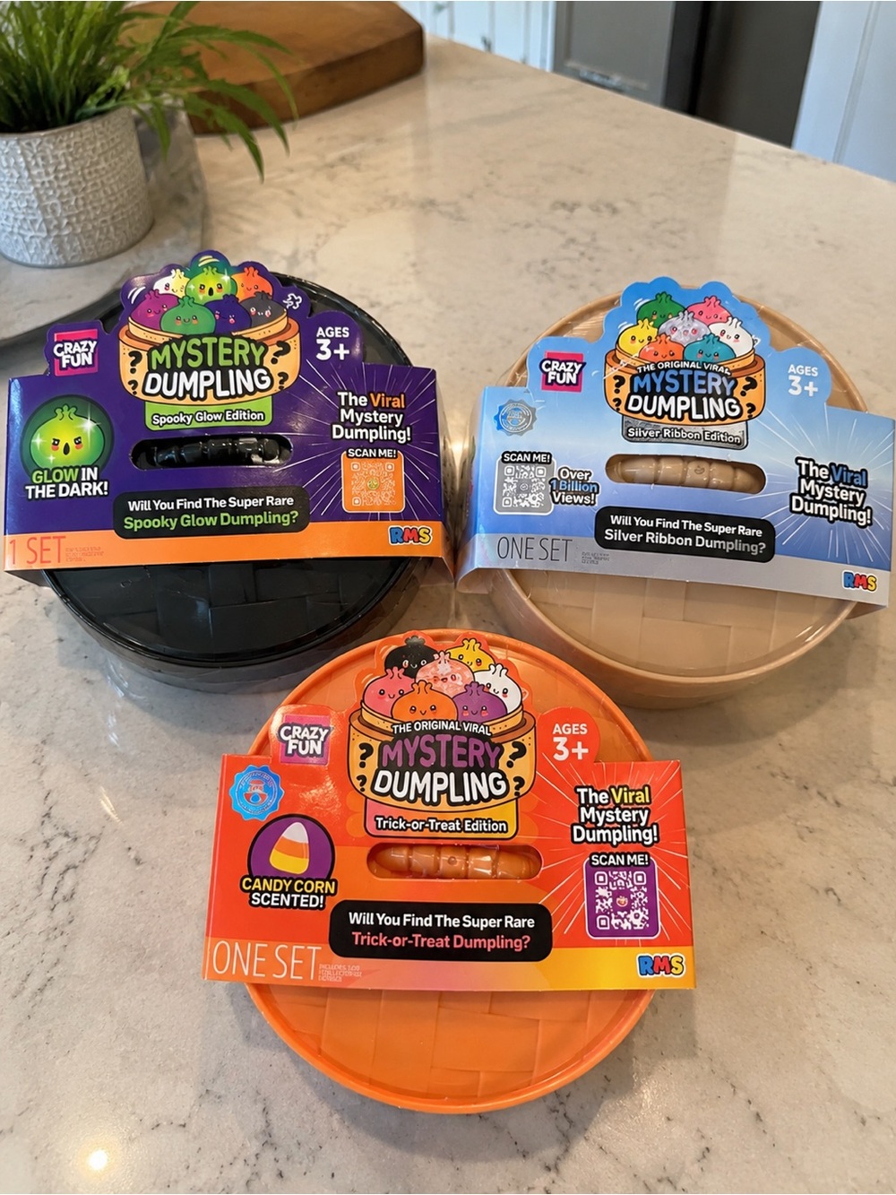Mystery Dumpling bundle of 3